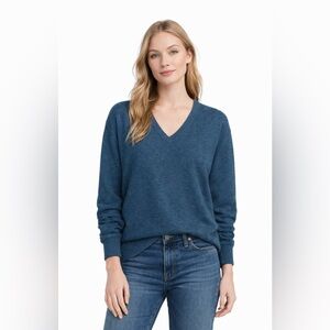 BULLOCKS Pure Wool V Neck Long Sleeve Sweater